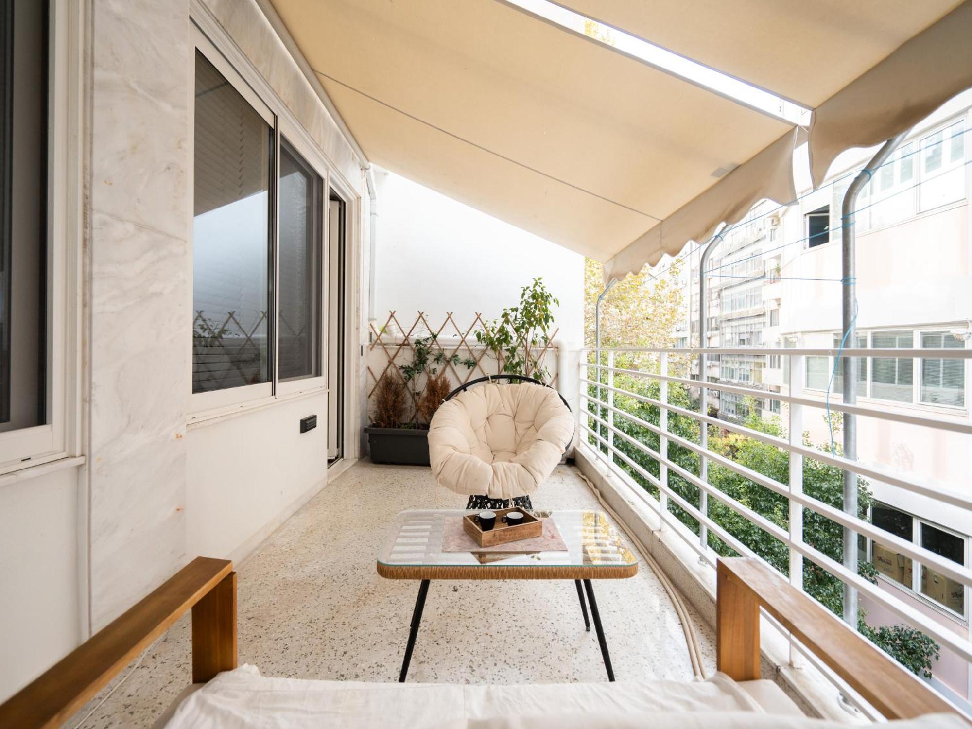 A Place 4U No6 - City Escape With Balcony Lounge & Open Living Space أثينا المظهر الخارجي الصورة